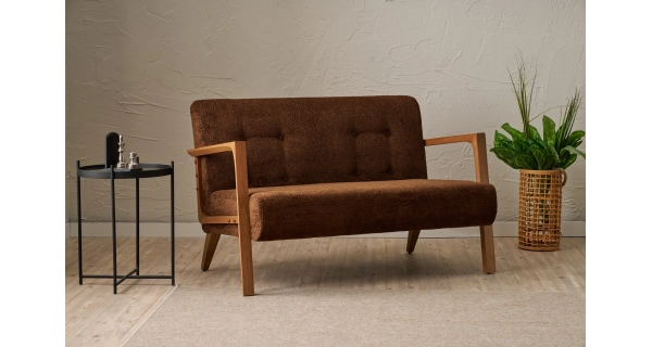 Pohovka YORLEM, hnědá