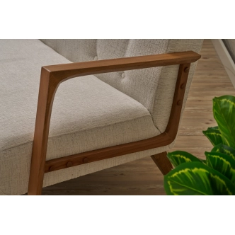 Pohovka YORLEM, krémová