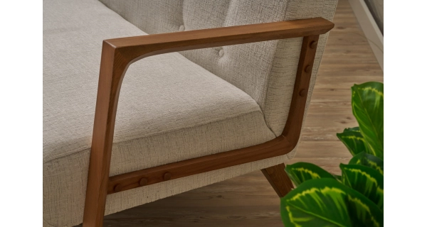 Pohovka YORLEM, krémová