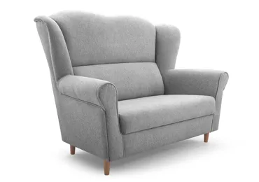 Pohovka ZEBRINA 2, světle šedá