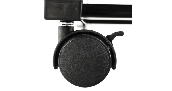 Pojízdný regál ROUNBE, černá