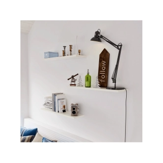 Police DAREK (3 ks), bílá