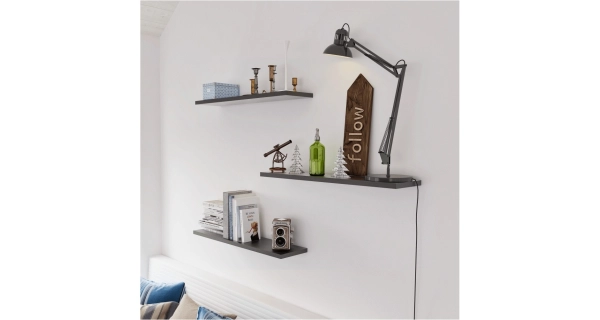 Police DAREK (3 ks), černá