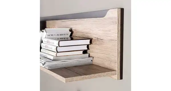 Police dlouhá MAWSON, dub sanremo/hnědá