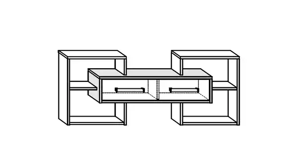 Police DORINDA 1D, craft bílý/craft zlatý