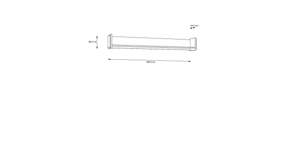 Police EVIA, dub waterford/černá, 5 let záruka