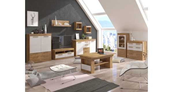 Police GATTON 100 cm, dub burgundský, 5 let záruka