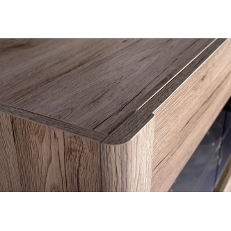 Police krátká MAWSON, dub sanremo/hnědá