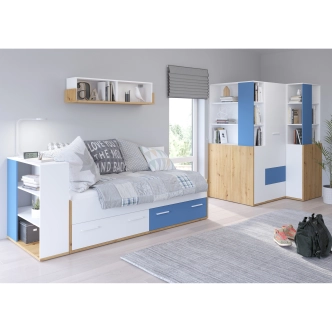 Police LEPON 125, dub artisan/bílá, 5 let záruka