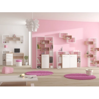 Police M DORINDA 17, dub sonoma/bílá, 5 let záruka