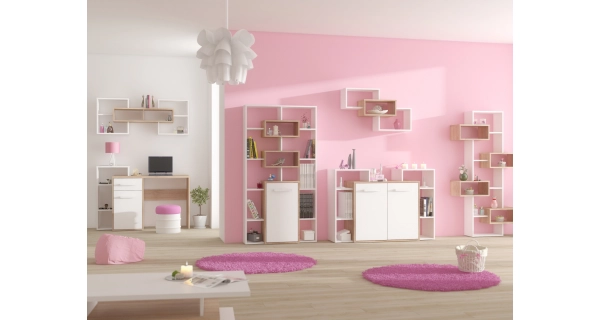 Police M DORINDA 17, dub sonoma/bílá, 5 let záruka