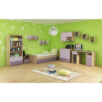 Police NELLORE, dub sonoma/levandulová, 5 let záruka