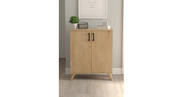 Policová komoda FENVOR, dub safírový