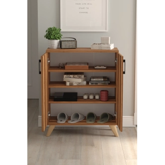 Policová komoda FENVOR, ořech