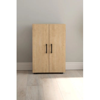 Policová komoda GENMO, dub safírový