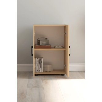 Policová komoda GENMO, dub safírový