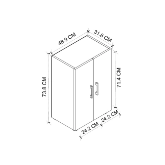 Policová komoda GENMO, mars