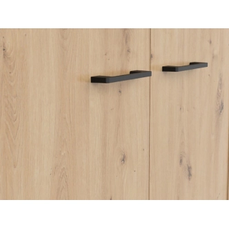 Policová skříň BELLARMINO, dub artisan