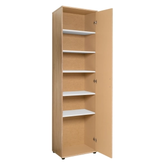 Policová skříň MEI, dub sonoma