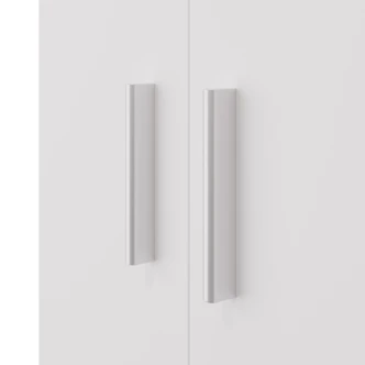 Policová skříň NEJBY BRUNESA, bílá