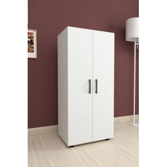 Policová skříňka INLA, bílá