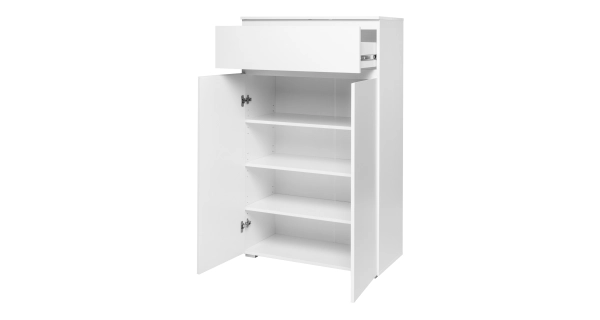 Policový botník DAGLARI, bílý