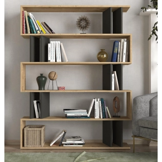 Policový regál TIMAH, sapphire/antracit