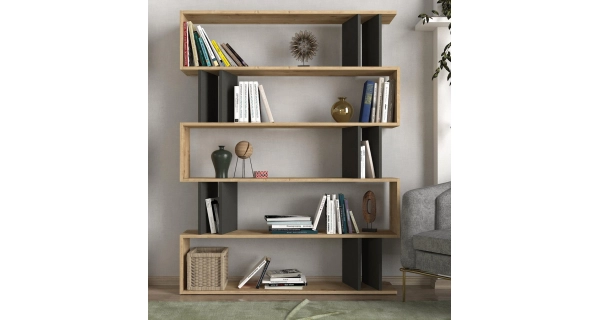 Policový regál TIMAH, sapphire/antracit