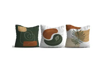 Polštáře NN01247 - sada 3 ks 43 x 43 cm