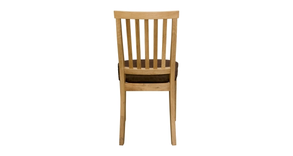 Polstrovaná židle BANGETA, dub