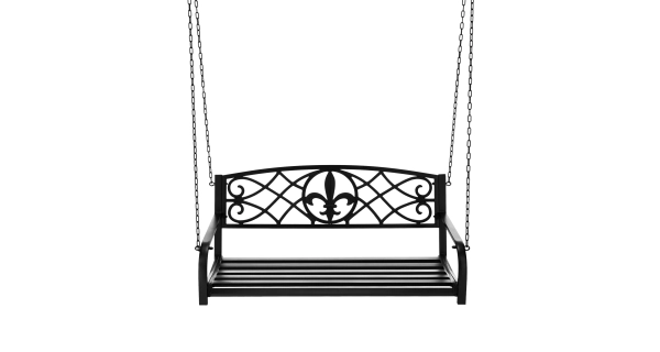 POPULIS, zahradní houpačka, černá, 127 cm