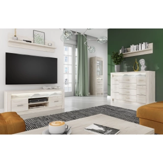 Postel 160x200 SWED S19, jasan bílý