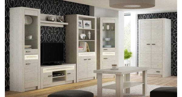 Postel 90x200 SWED S20, jasan bílý