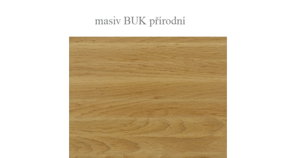 Postel AKILA 180x200, masiv buk
