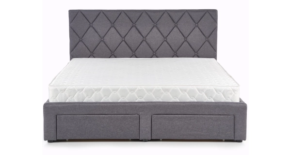 Postel BENGAL 160x200 cm, šedá