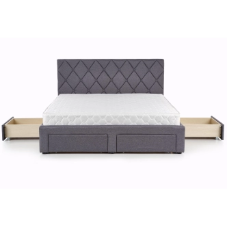 Postel BENGAL 160x200 cm, šedá