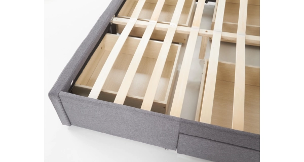 Postel BENGAL 160x200 cm, šedá