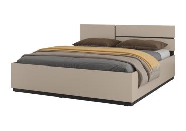 Postel BONIFACIO 180x200 cm, congo/černá