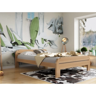 Postel BRAHE 180, buk natur