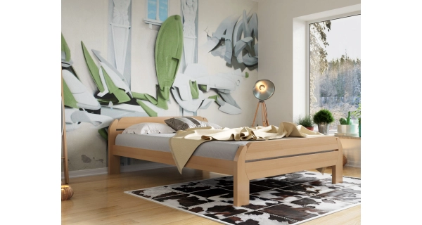 Postel BRAHE 180, buk natur