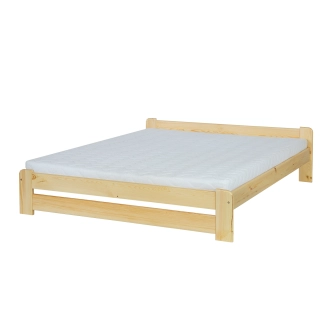 Postel CARYO 140x200, masiv borovice