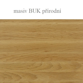 Postel COLBIE 100x200, masiv buk