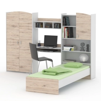 Postel COLUMO, bílá/sanremo