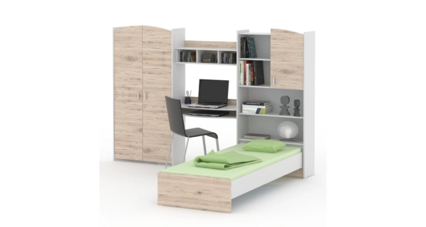 Postel COLUMO, bílá/sanremo