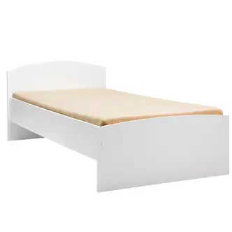 Postel COPPER 90x200 cm, lamino, bílá
