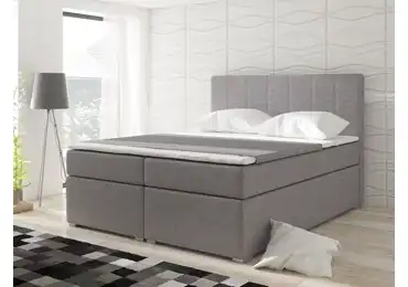 Postel CORBY 03 180x200 cm, šedá