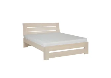 Postel CORDULA 160x200, masiv buk/moření: buk bělený