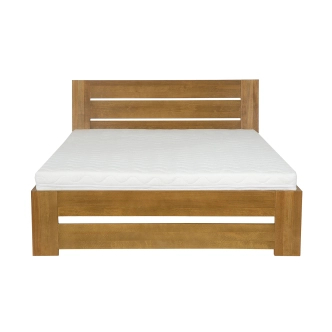 Postel CORDULA 160x200, masiv buk/moření: rustikal