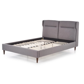 Postel CROMER 160x200 cm, šedá