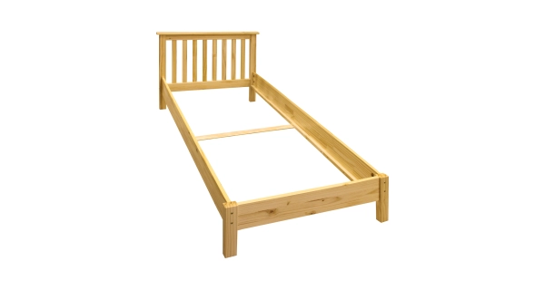 Postel DWAYNE 90x200 cm, masiv borovice